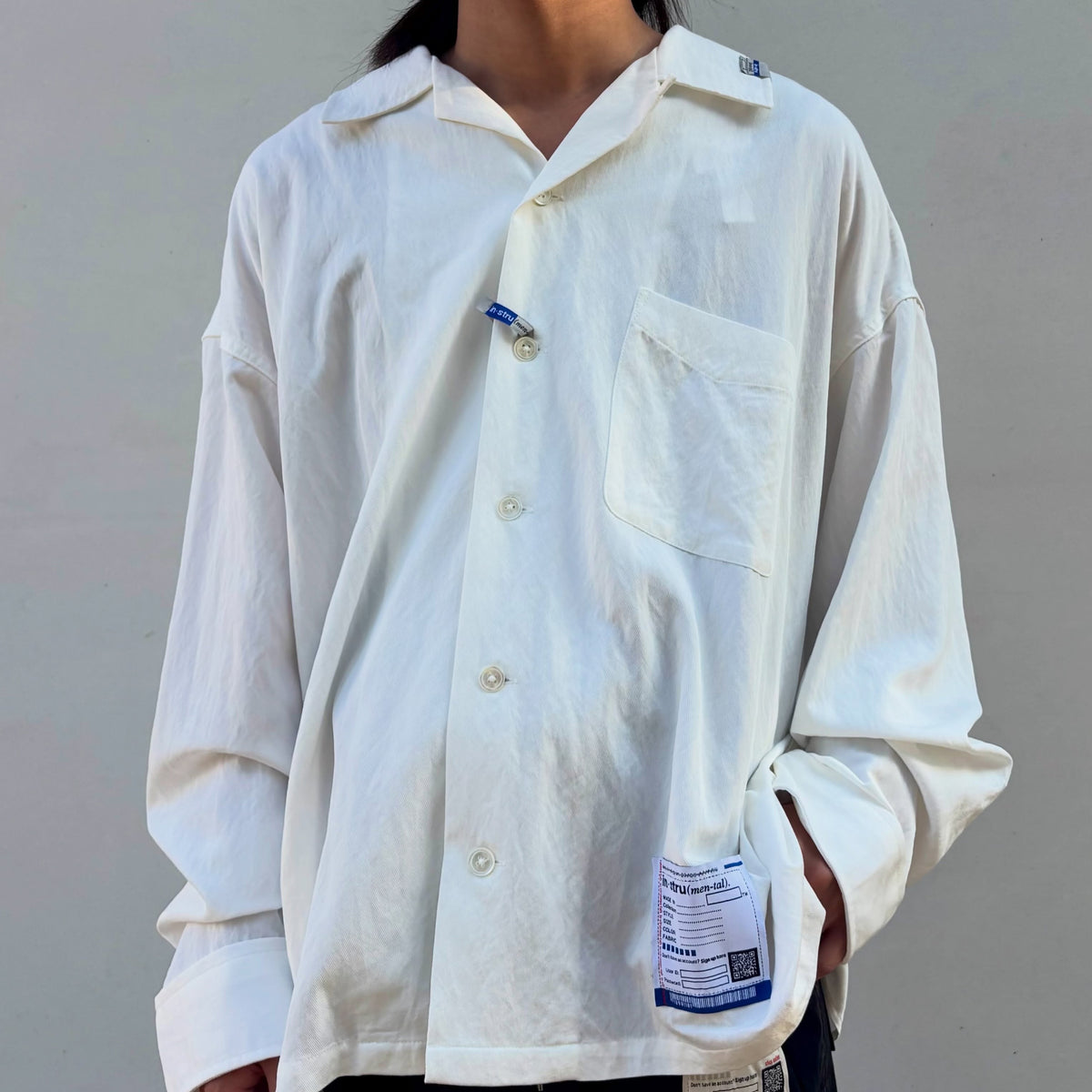 in-stru(men-tal) MIHARAYASUHIRO シャツ Maison MIHARA YASUHIRO(メゾンミハラヤスヒロ) in・stru(men-tal