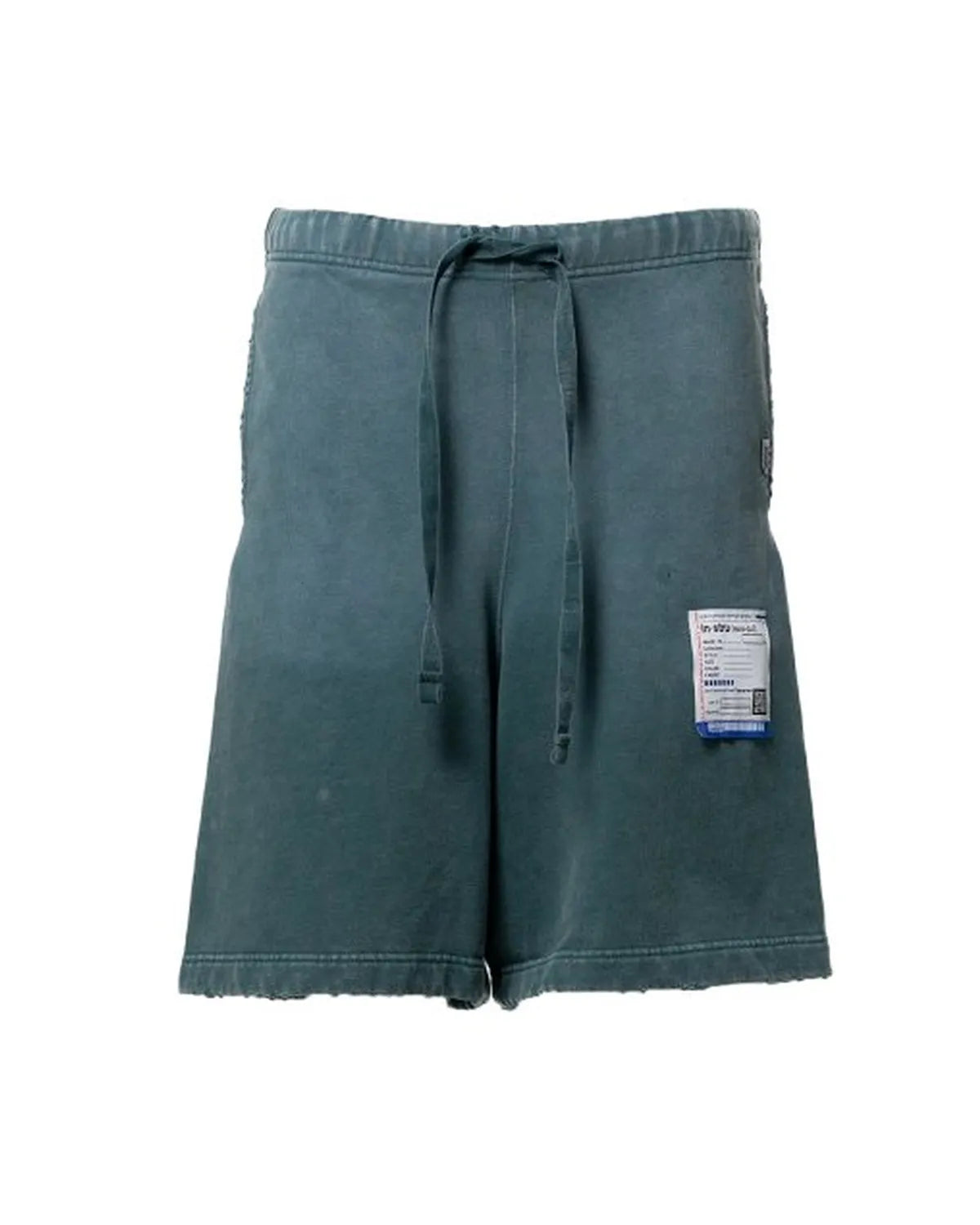 Maison MIHARA YASUHIRO in・stru(men-tal). の Sun Faded Like Distressed Sweat Shorts (I16SP563)