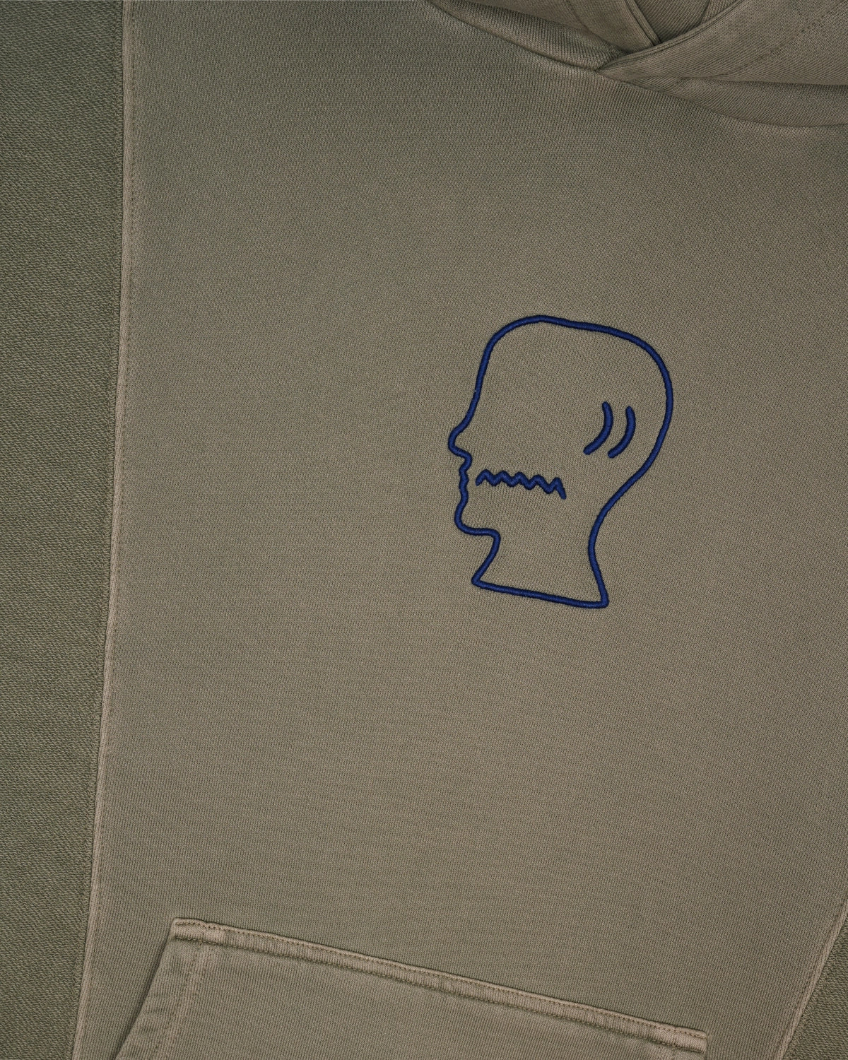 BRAIN DEAD / MENDOZA CROPPED HOODIE (T09004551FW25)