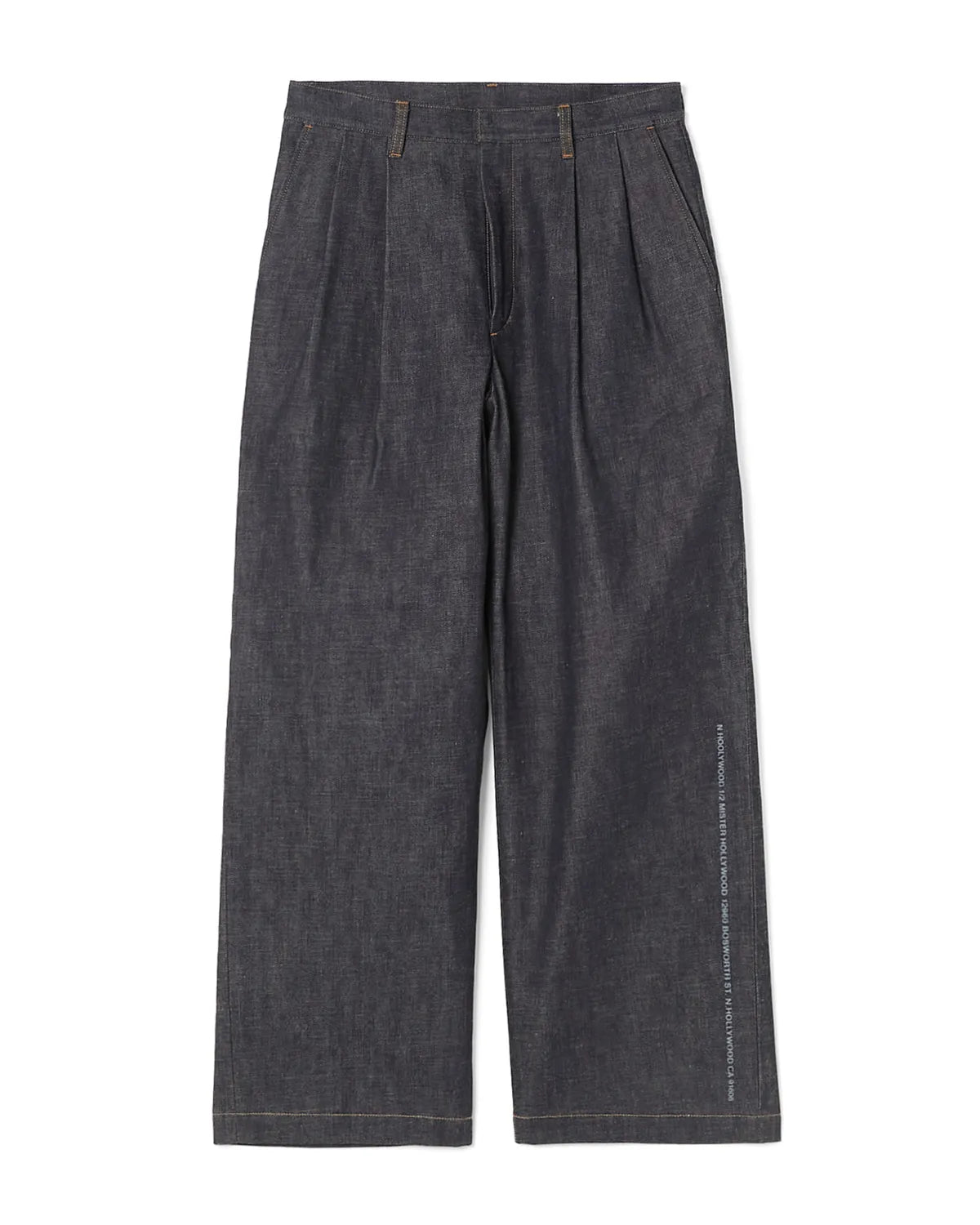 N.HOOLYWOOD COMPILE の 2TUCK DENIM TROUSERS (2262-CP21-007)