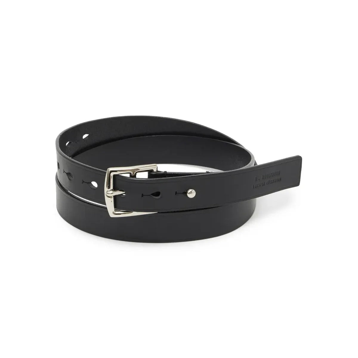 【新品未使用】Nハリウッド × ポーター ベルト ブラック N.HOOLYWOOD（N.ハリウッド）の「N.HOOLYWOOD×PORTER W-RING