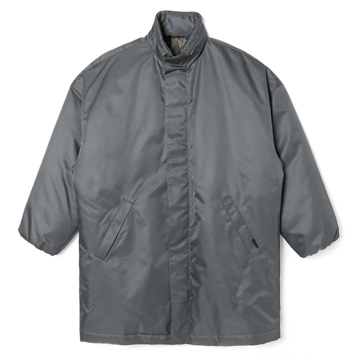 ああああ N.HOOLYWOOD SHIRT COAT ノーカラー 38 別注SHORT CHESTER