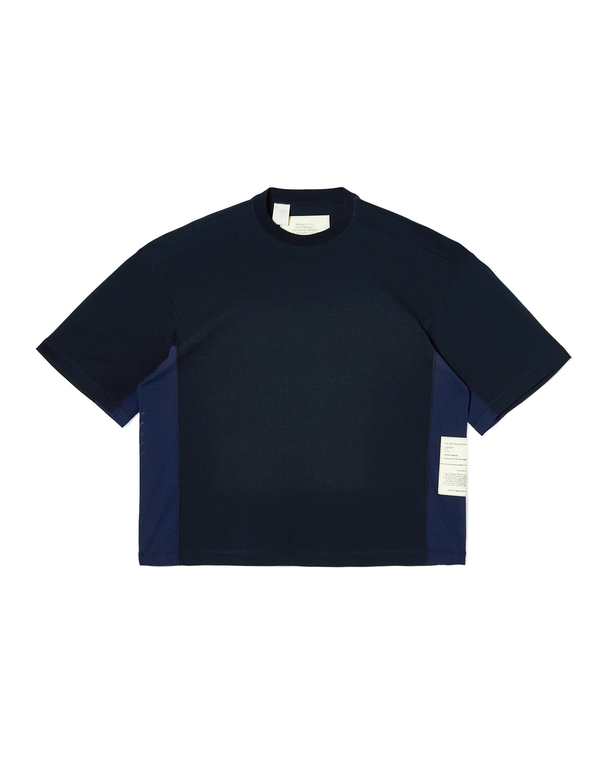 N.HOOLYWOOD TEST PRODUCT EXCHANGE SERVICE の PANELED T-SHIRT (9261-CS55-009)