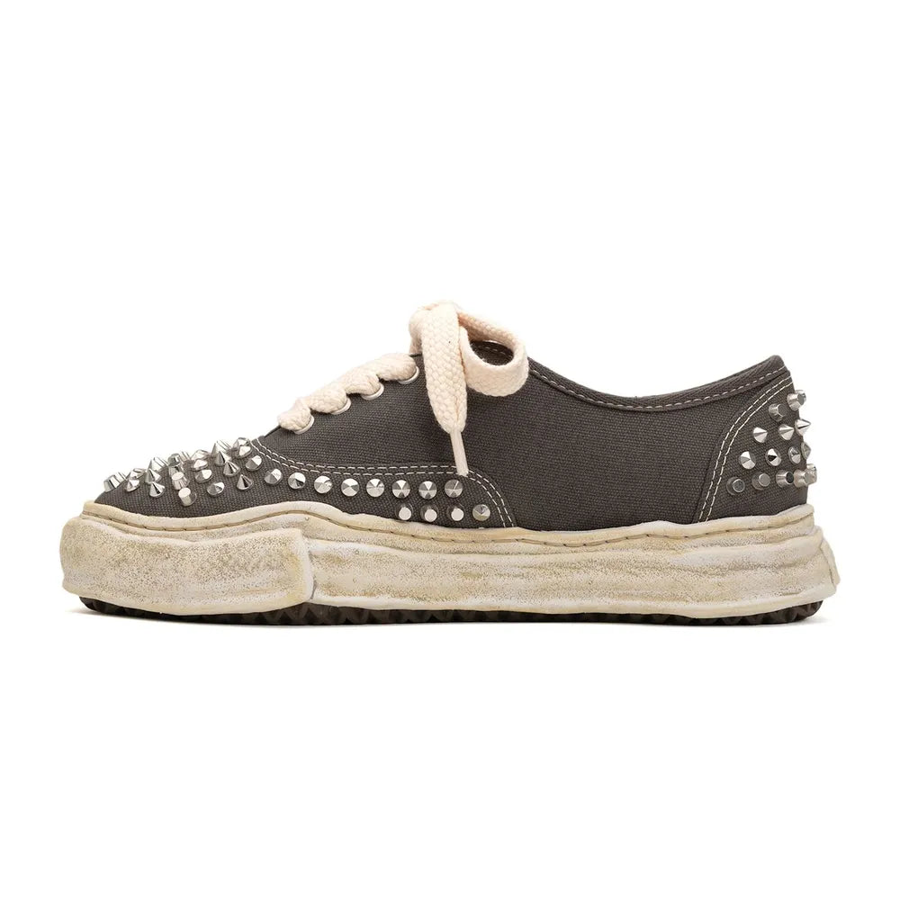 Maison MIHARA YASUHIRO / "BAKER" OG Sole Studded Canvas Low-top Sneaker(A13FW736)