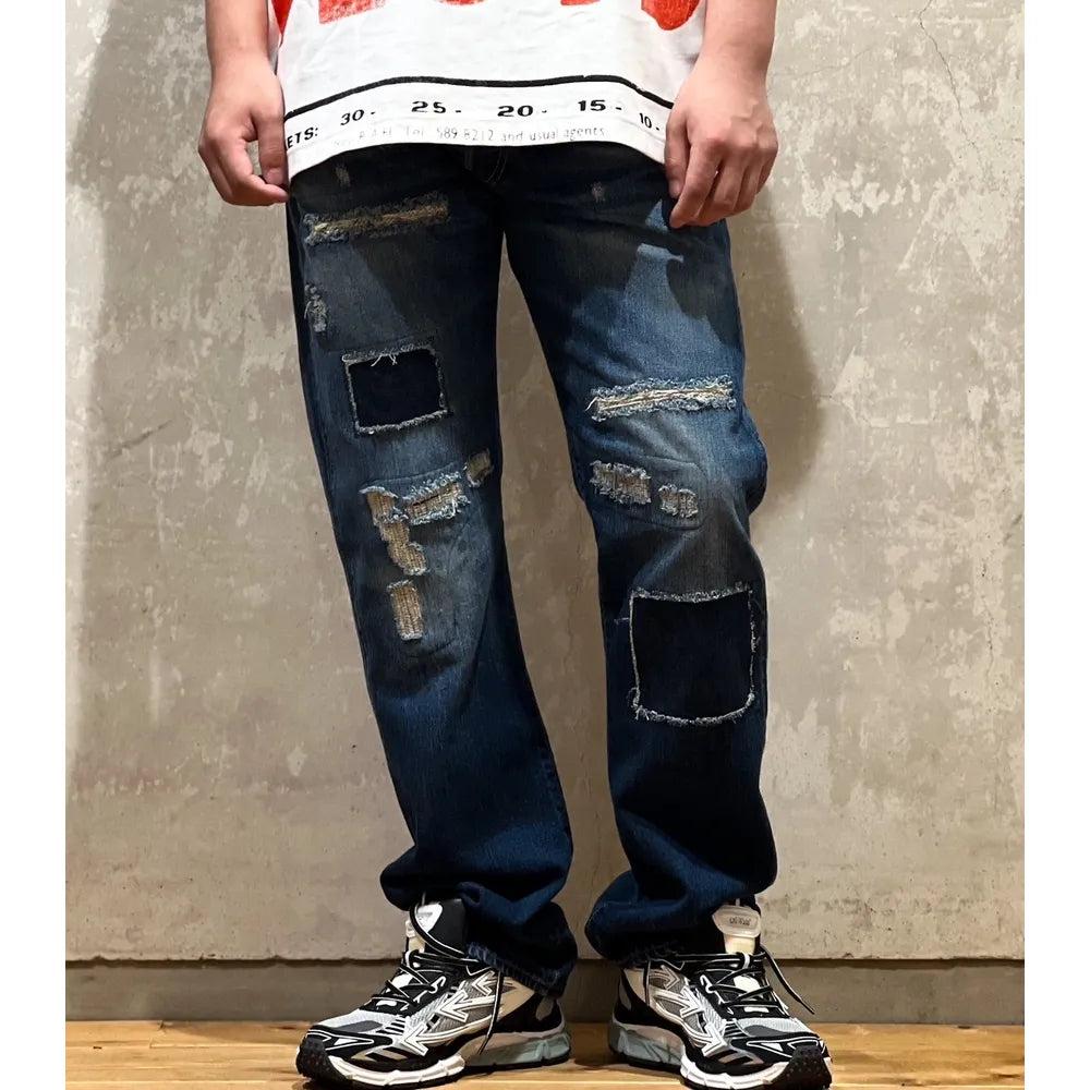 JUNYA WATANABE MAN / REPAIR DENIM PANTS (WN-P013-051)