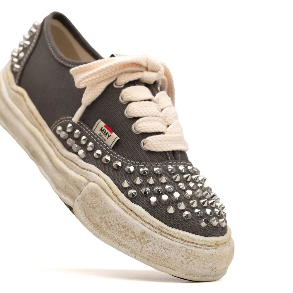 Maison MIHARA YASUHIRO / "BAKER" OG Sole Studded Canvas Low-top Sneaker(A13FW736)