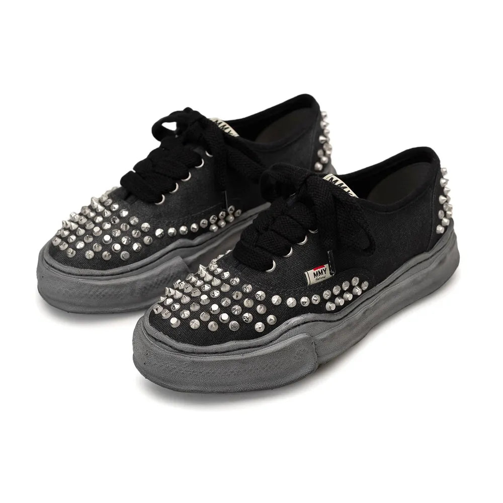 Maison MIHARA YASUHIRO / "BAKER" OG Sole Studded Canvas Low-top Sneaker(A13FW736)