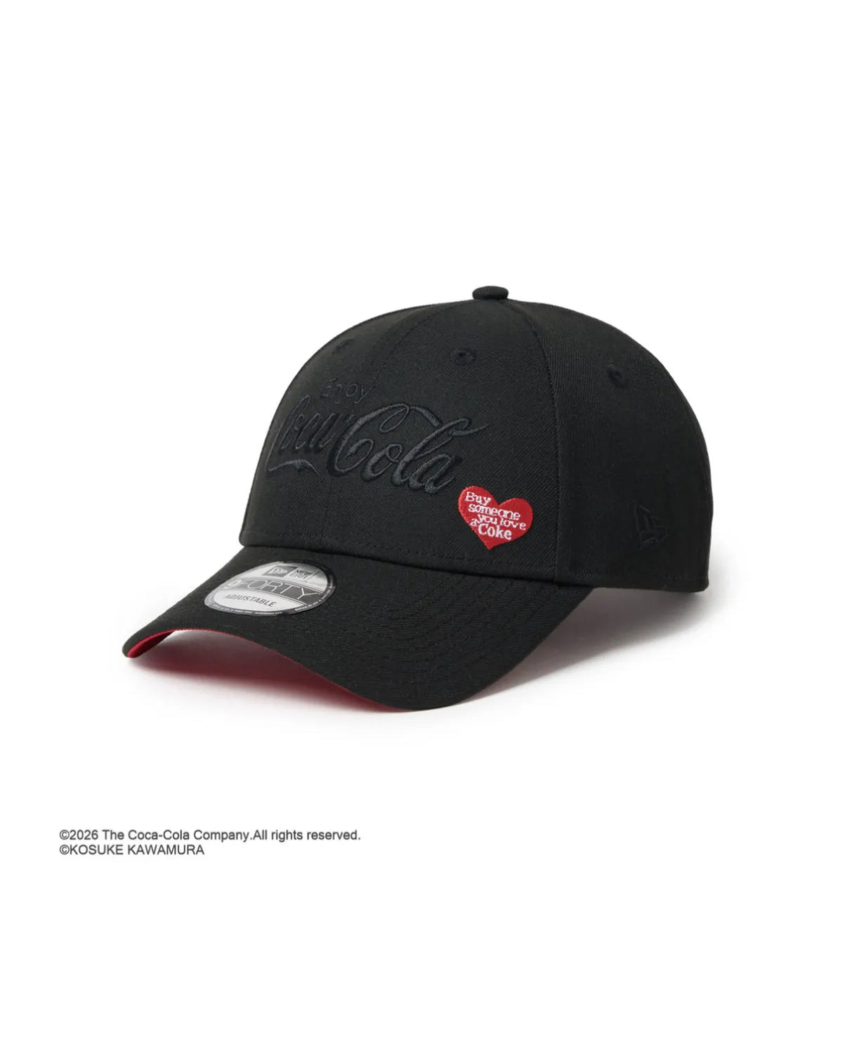 NEW ERA の 9FORTY Coca-Cola designed by Kosuke Kawamura コカ･コーラ ブラック (15156410)