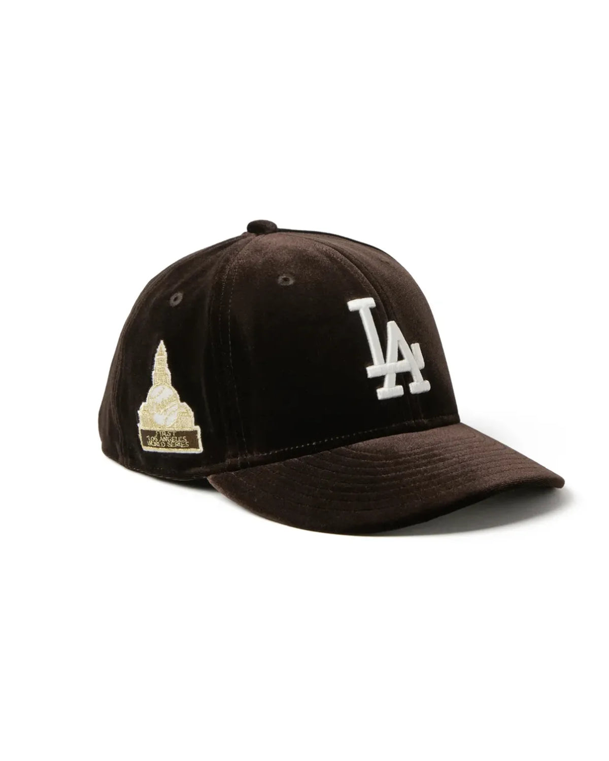 NEW ERA  の PC 59FIFTY Velvet ベルベット ロサンゼルス・ドジャース ブラウン (15136905)