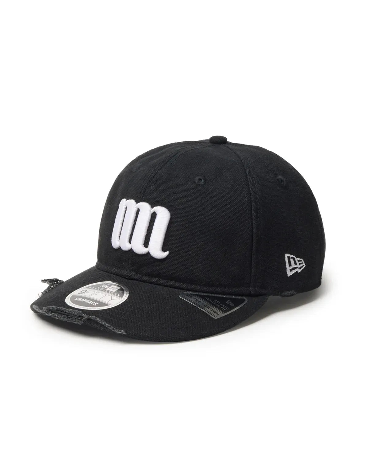 NEW ERA  の RC 9FIFTY Curved Visor Powered by GORO（MIN-NANO） MIN-NANO Damage ブラック (15175389)