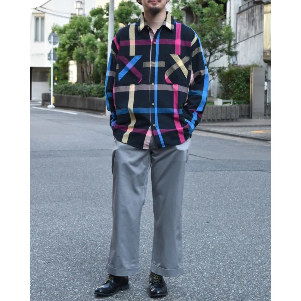 N.HOOLYWOOD COMPILE  / × BIG MAC Check Shirt (2242-SH31-011)