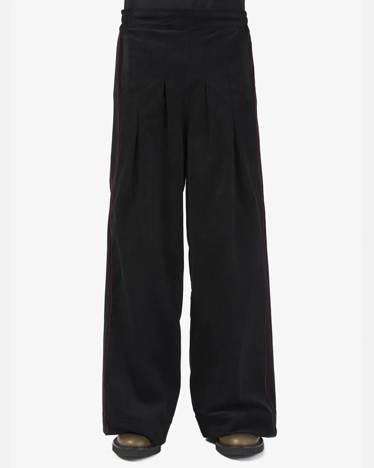 NICHOLAS DALEY の PLATED TRACK PANT (ND-AW26-PTP-CDY-BLK)