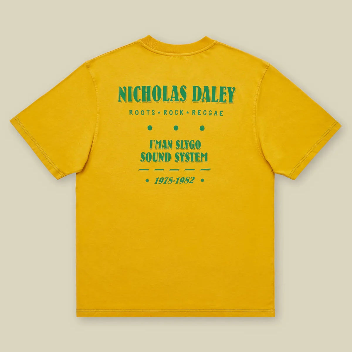 uk直輸入本物 ジャマイカンタムuk roots rasta ニコラスデイリー NICHOLAS DALEY (ニコラス デイリー) / ROOTS ROCK REGGAE TEE | 公式