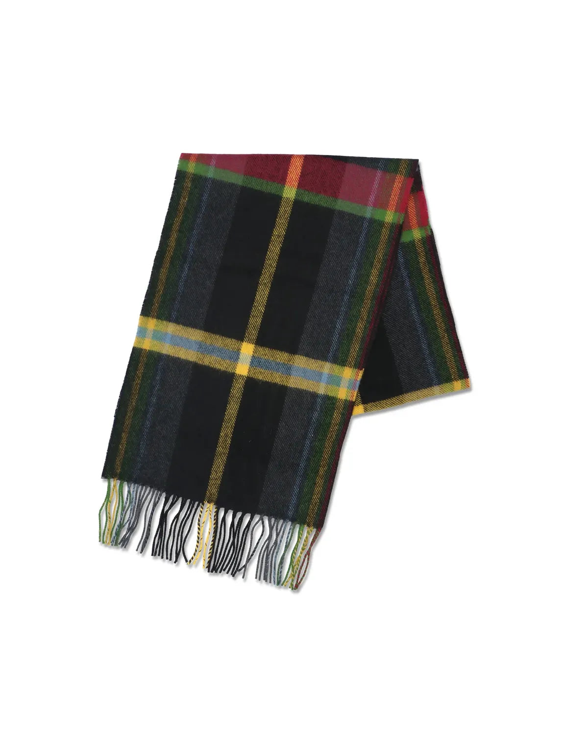 NICHOLAS DALEY の TARTAN SCARF (ND-AW25-TTS-NGT-BLK)