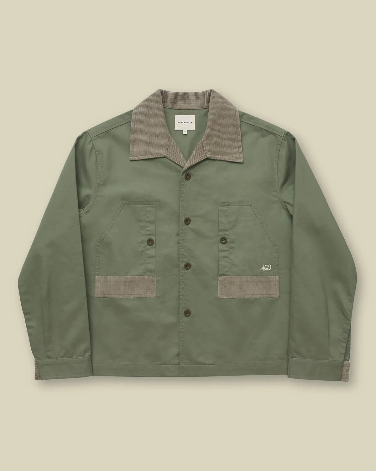 NICHOLAS DALEY の WORKERS JACKET (ND-SS26-WKS-RVS)