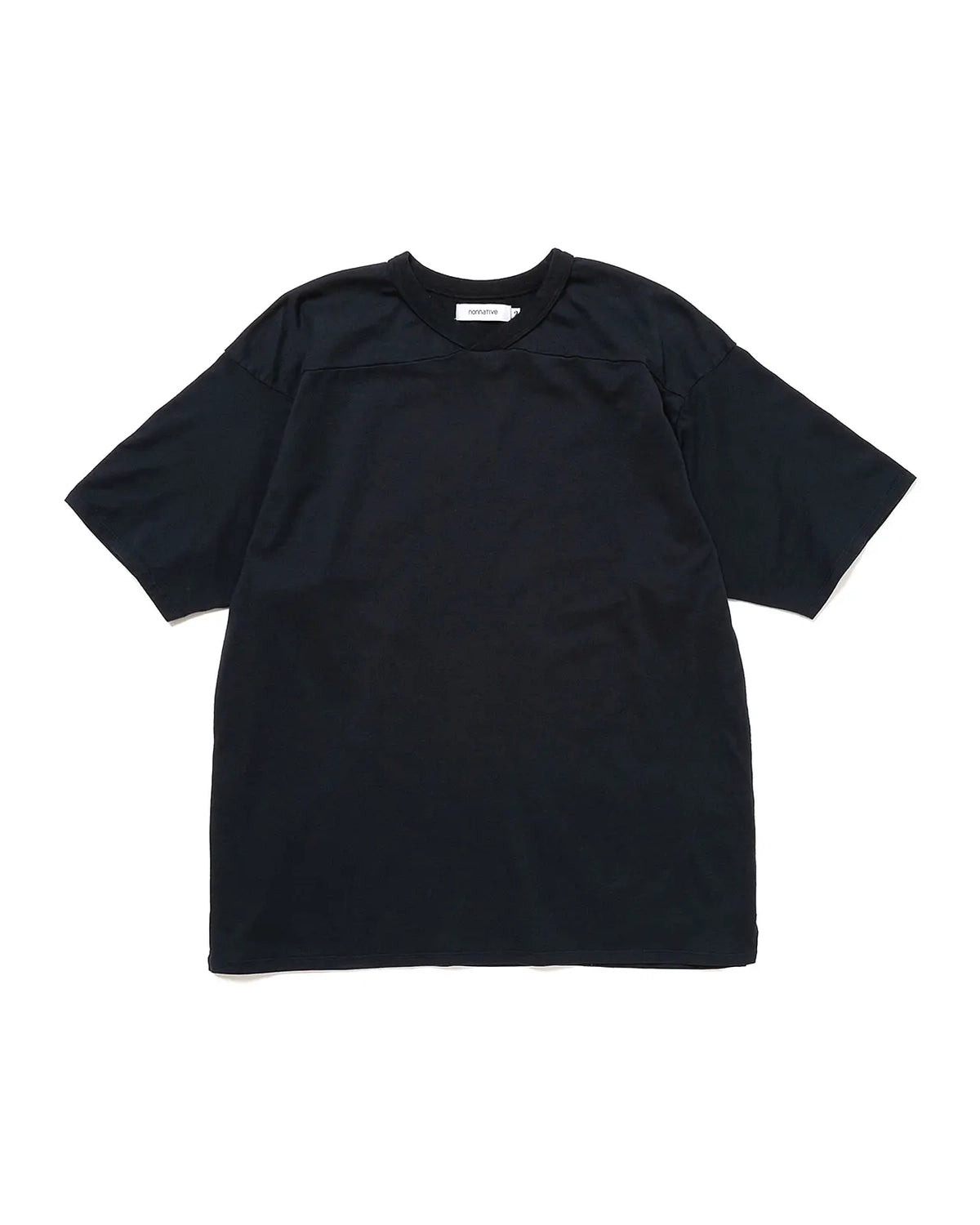 NONNATIVE / COACH S/S V-NECK TEE COTTON JERSEY OVERDYED (NN-C4618)