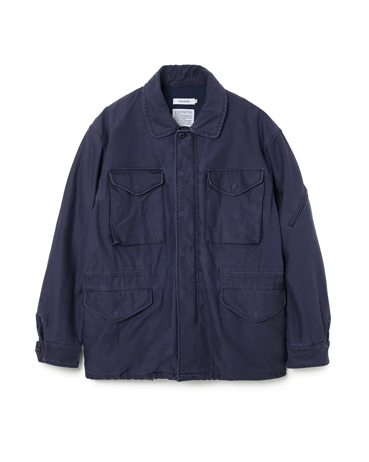 NONNATIVE / TROOPER JACKET COTTON BACK SATIN VW WITH WINDSTOPPER (NN-J4906)
