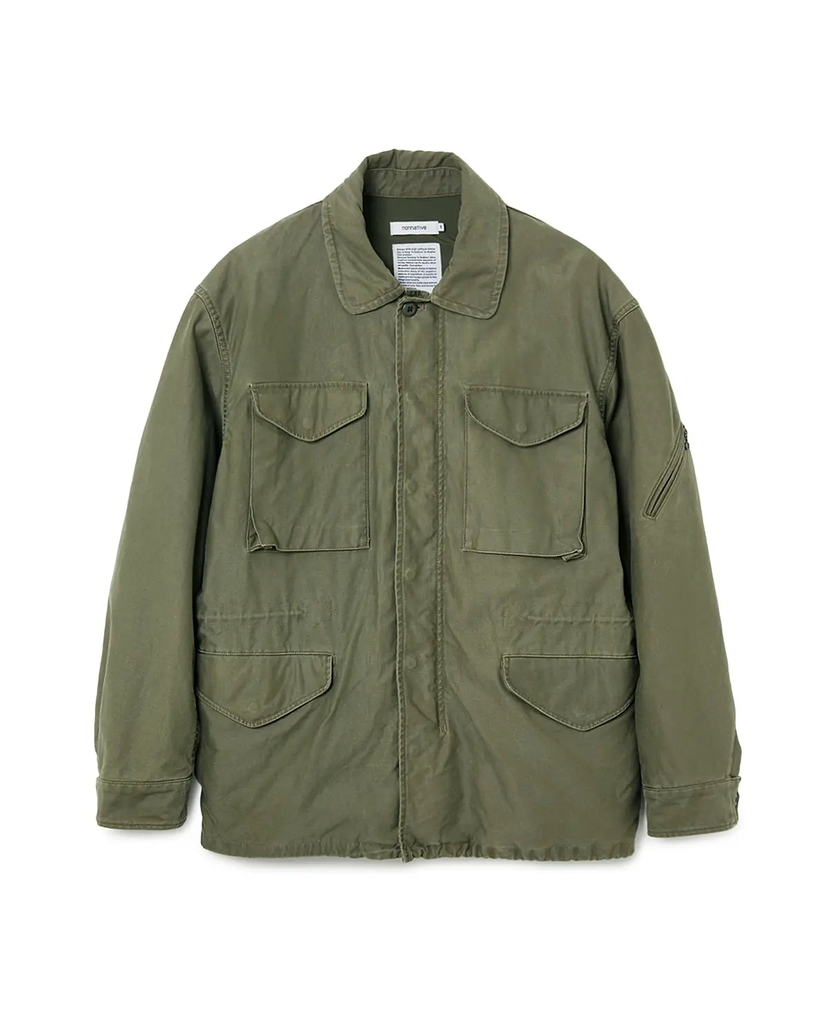 ジャケット・アウター nonnative LABOURER JACKET C/W TWILL NONNATIVE / TROOPER JACKET COTTON BACK SATIN VW WITH WINDSTOPPER
