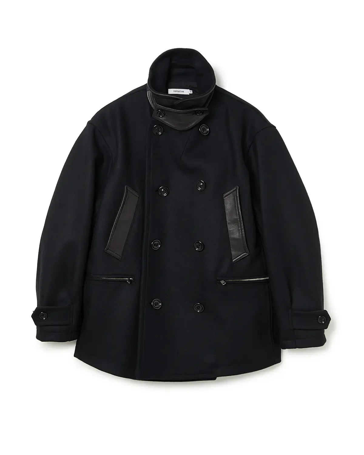 NONNATIVE / MARINER COAT WOOL DOUBLE MELTON WITH WINDSTOPPER (NN-JU4902)