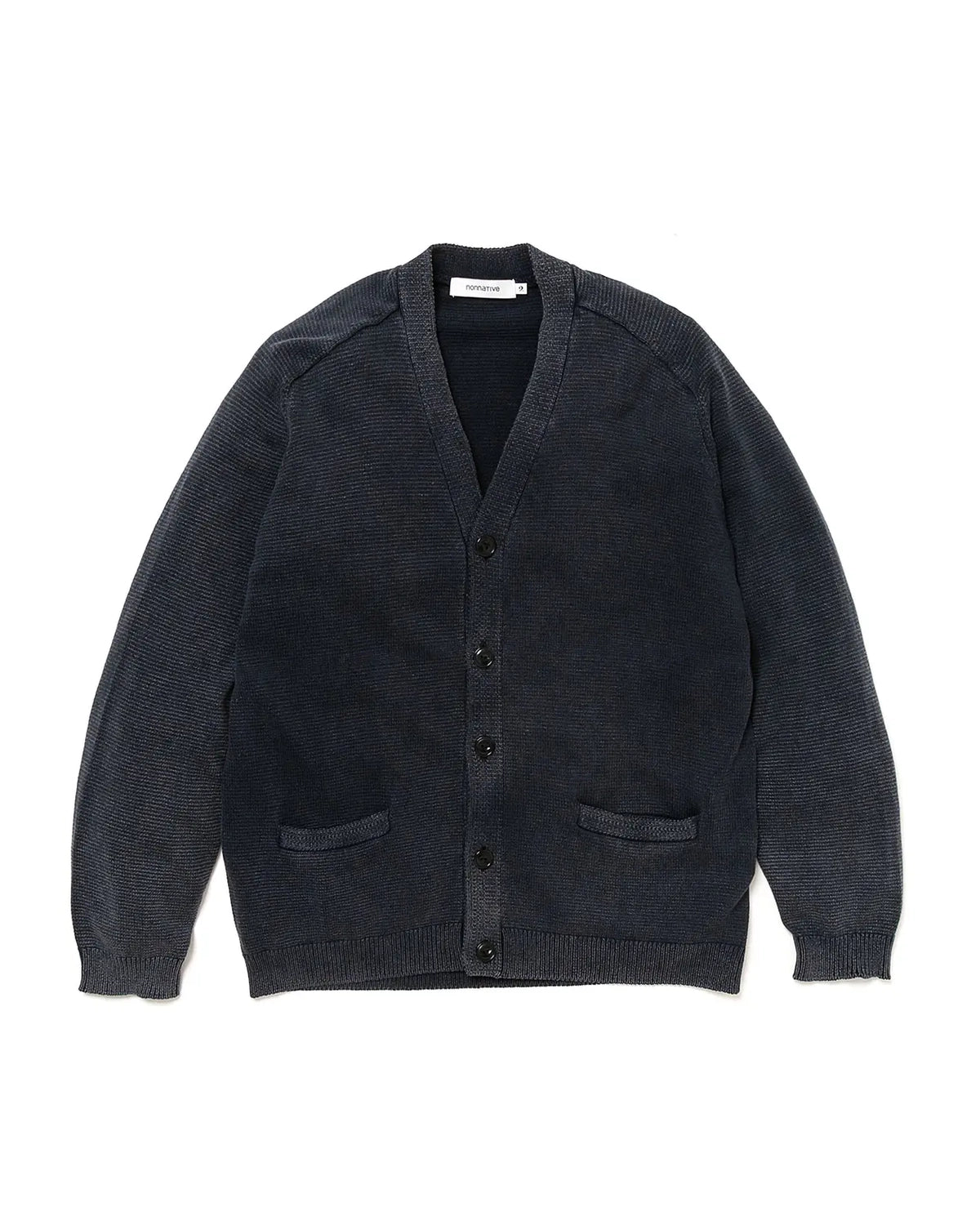 NONNATIVE / DWELLER CARDIGAN COTTON YARN (NN-K4602)