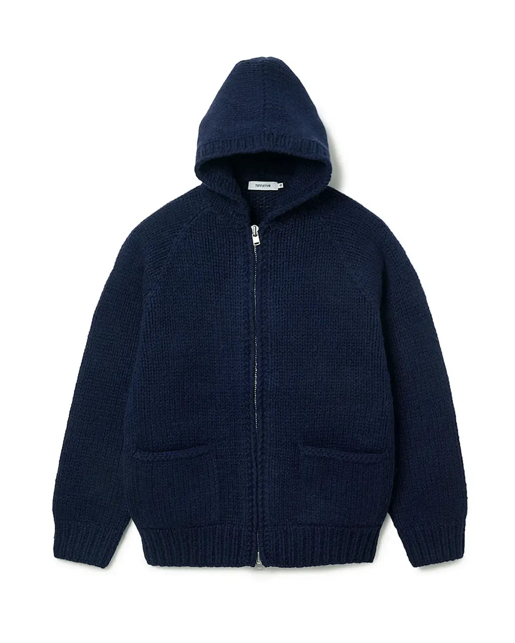 NONNATIVE（ノンネイティブ）/ WANDERER HAND-KNIT HOODED SWEATER