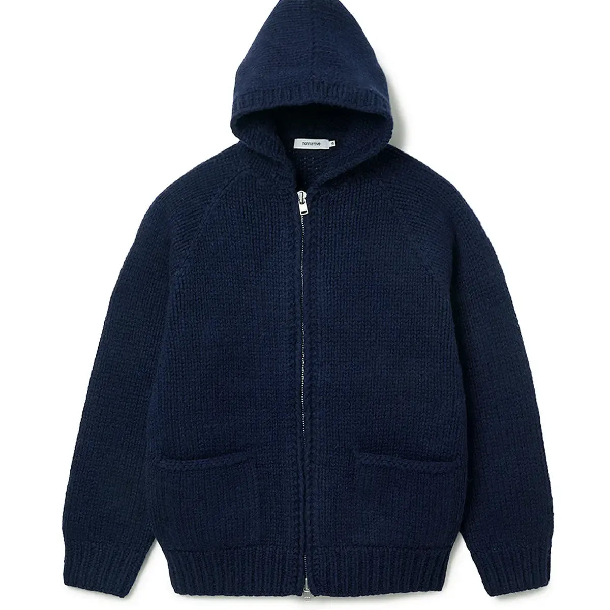 NONNATIVE（ノンネイティブ）/ WANDERER HAND-KNIT HOODED SWEATER