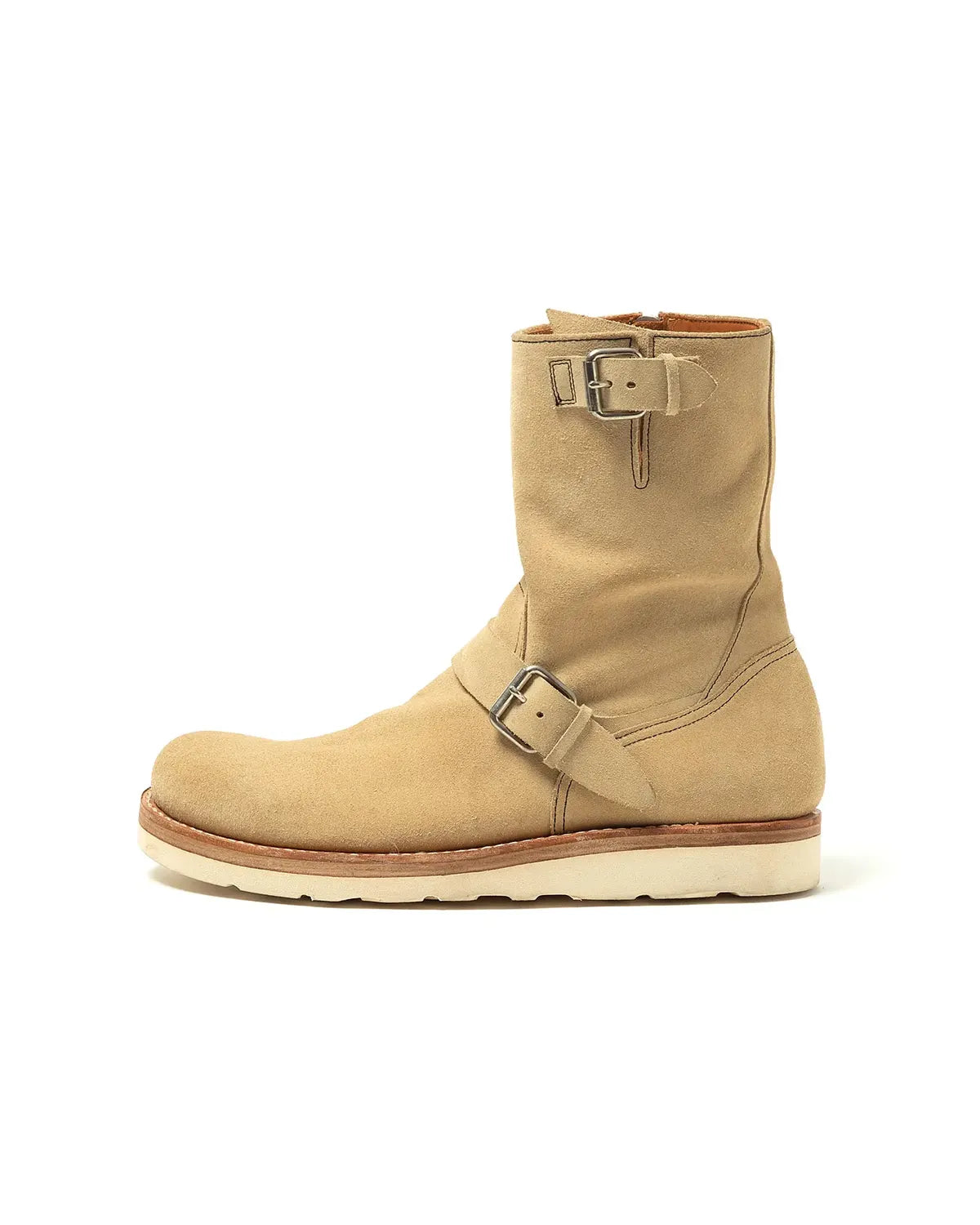 NONNATIVE の BIKER ZIP UP BOOTS COW LEATHER (NN-F4605)
