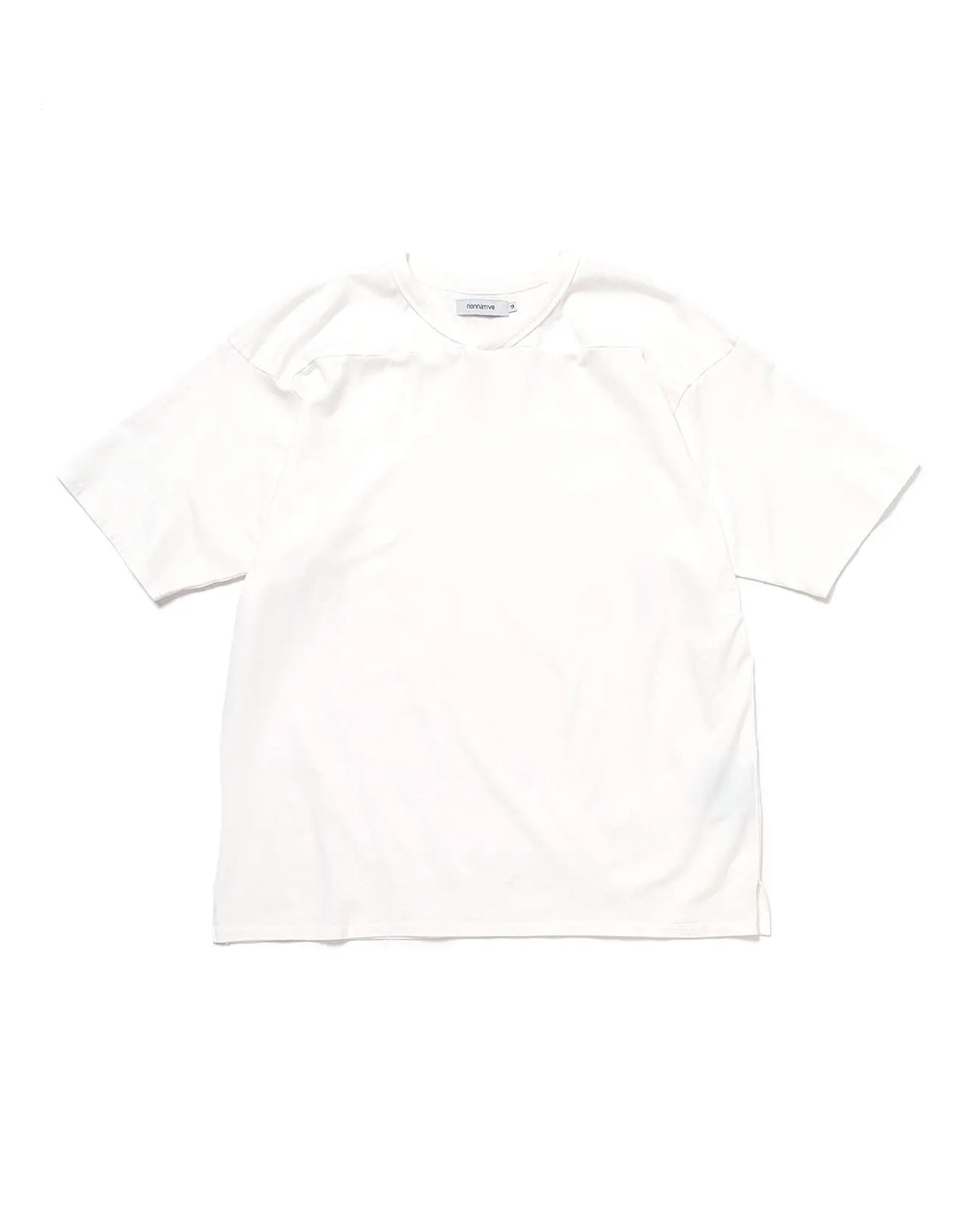NONNATIVE の COACH S/S V-NECK TEE COTTON JERSEY OVERDYED (NN-C4618)