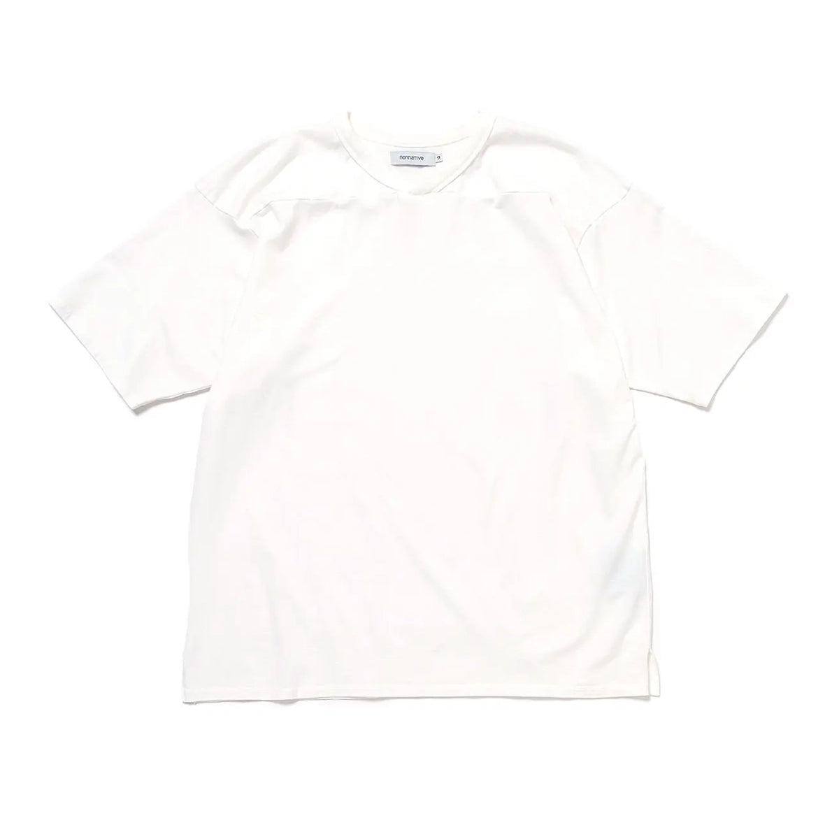 nonnative (ノンネイティブ) CLERK S/S T-NECK TEE BORDER NN