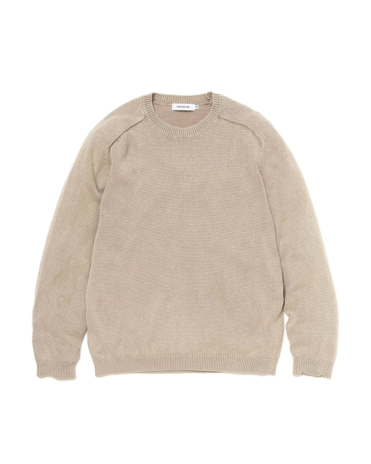 NONNATIVE の DWELLER SWEATER COTTON YARN (NN-K4601)