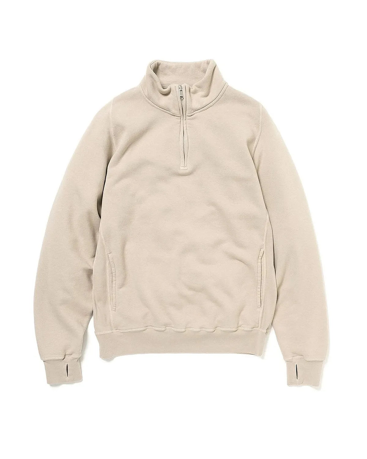NONNATIVE の MARINER HALF ZIP PULLOVER COTTON SWEAT OVERDYED (NN-C4602)