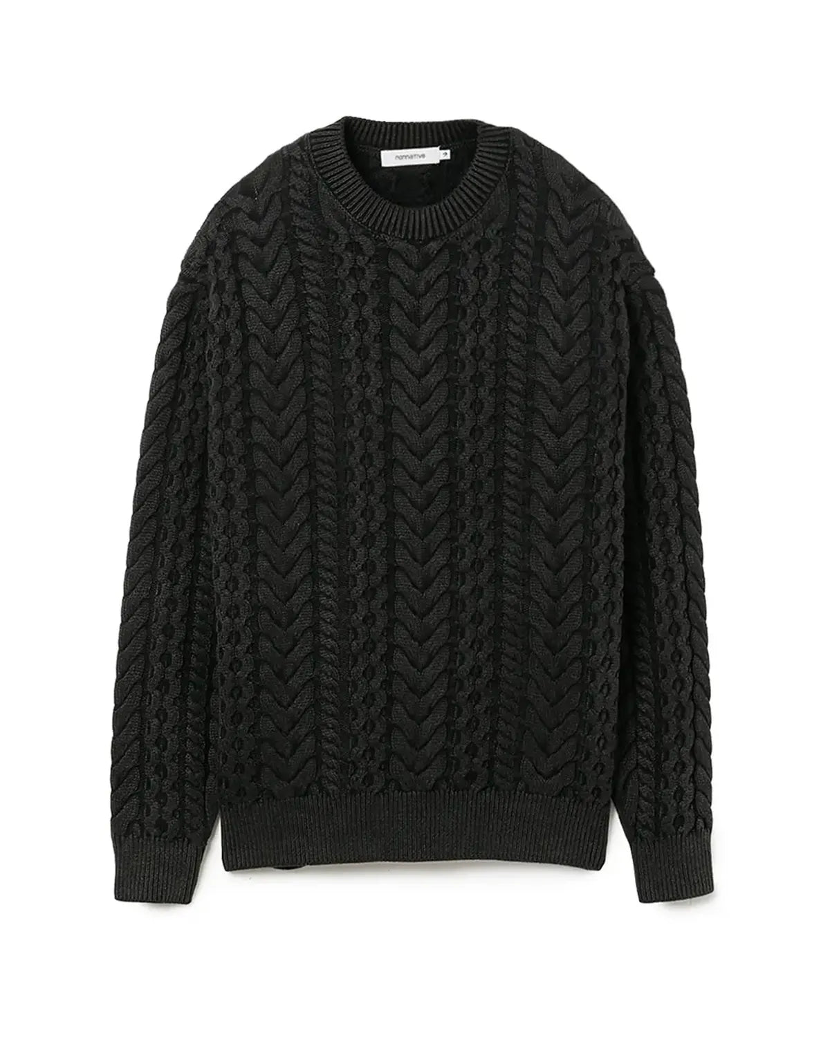 NONNATIVE の MARINER PULLOVER ARAN SWEATER COTTON YARN (NN-K4704)