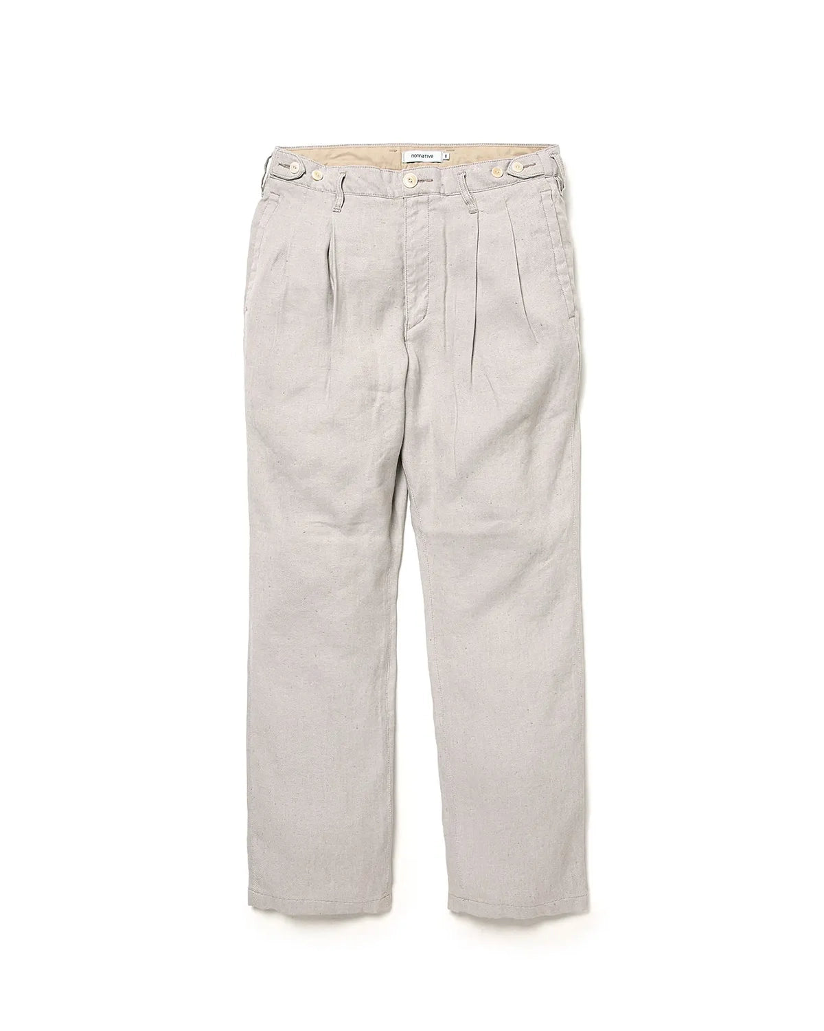 NONNATIVE の OFFICER CHINO TROUSERS Li / Ac TWILL (NN-P4613)