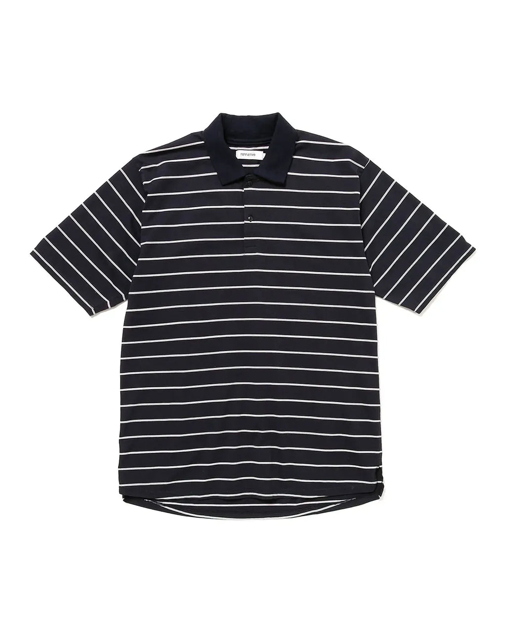 NONNATIVE（ノンネイティブ）/ OFFICER S/S POLO SHIRT BORDER