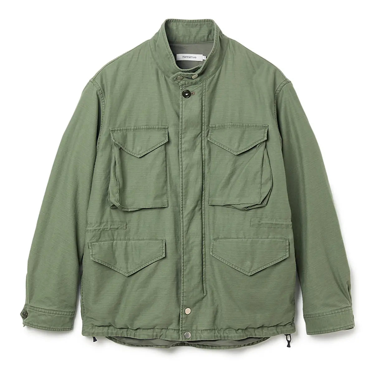 NONNATIVE（ノンネイティブ）/ TROOPER JACKET COTTON BACKSATIN