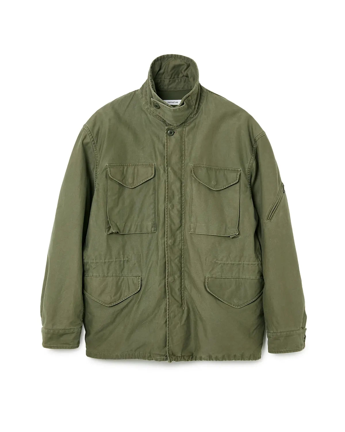 NONNATIVE の TROOPER JACKET COTTON BACK SATIN VW WITH WINDSTOPPER (NN-J4906)
