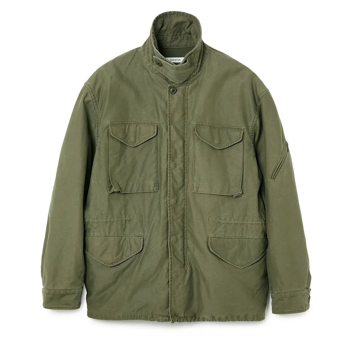 NONNATIVE / TROOPER JACKET COTTON BACK SATIN VW WITH WINDSTOPPER