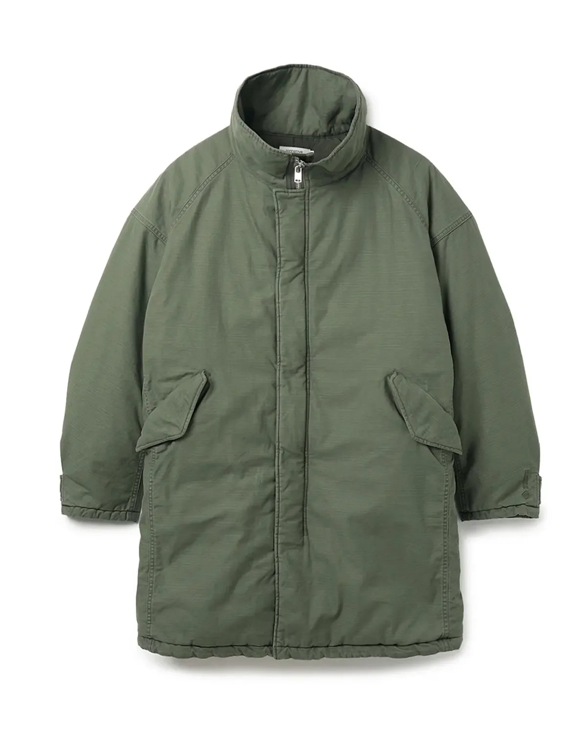 NONNATIVE の TROOPER PUFF COAT COTTON BACKSATIN PIGMENT DYE WITH WINDSTOPPER® (NN-JU4707)
