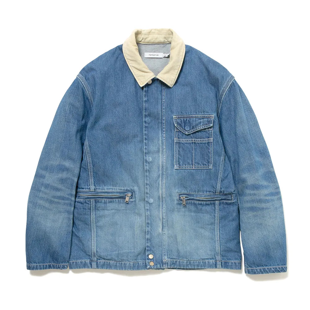 NONNATIVE の WORKER JACKET COTTON 10oz DENIM VW (NN-J4505)