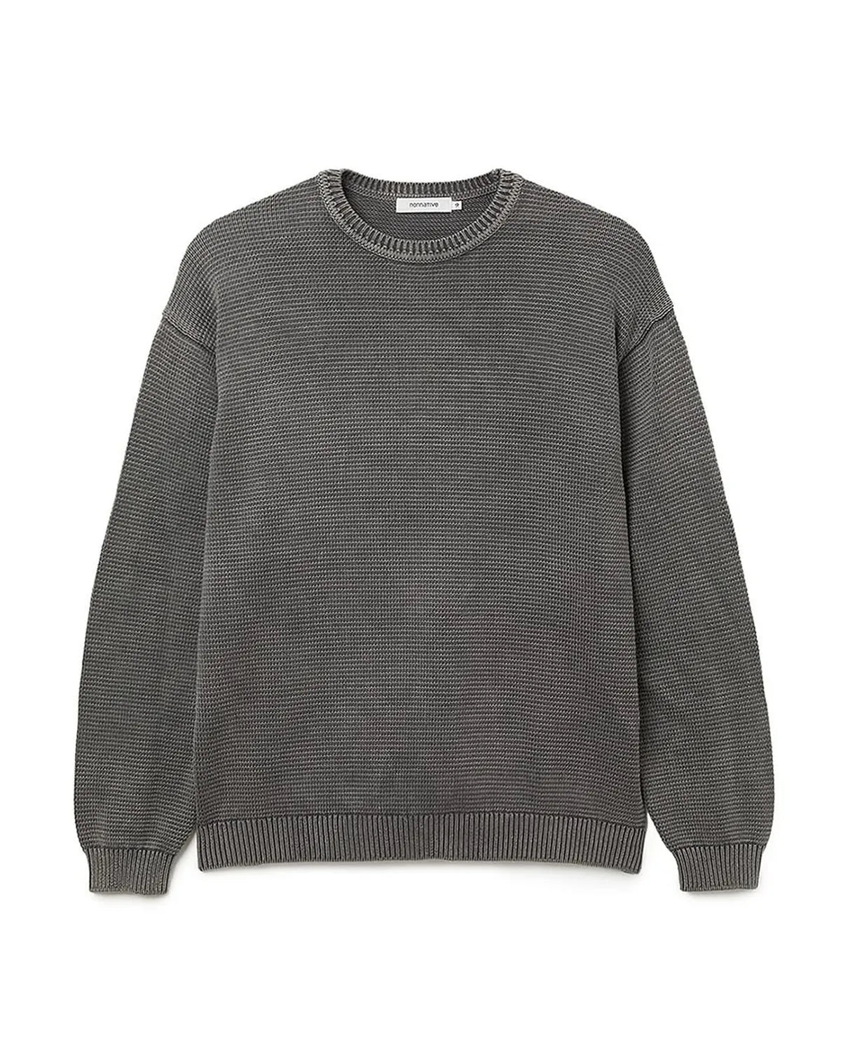 NONNATIVE の WORKER PULLOVER SWEATER COTTON YARN (NN-K4703)