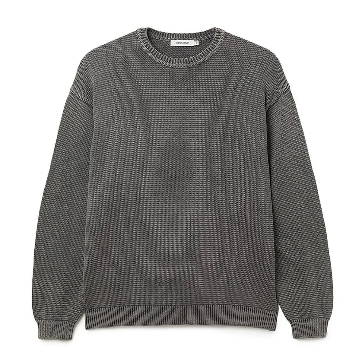 nonnative ノンネイティブ HIKER STOLE WOOL YARN NONNATIVE（ノンネイティブ）/ WORKER PULLOVER SWEATER COTTON