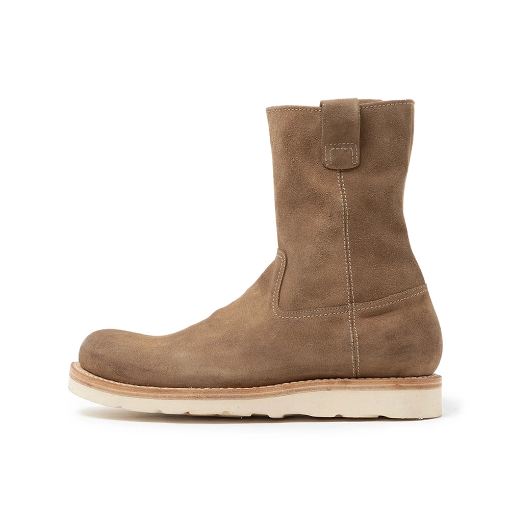 NONNATIVE  の WORKER ZIP UP BOOTS COW LEATHER (NN-F4503)