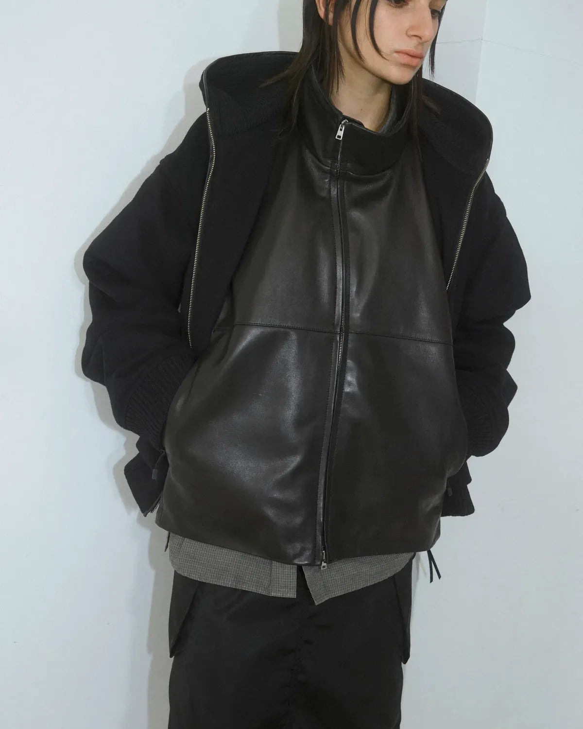 NTN / BETA LEATHER JACKET (N005-035112)