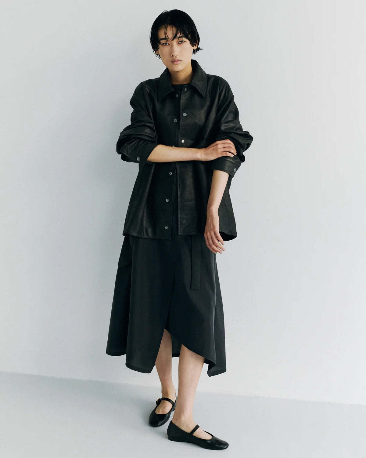 NTN / ASCENT LEATHER SHIRT (N006-047130)