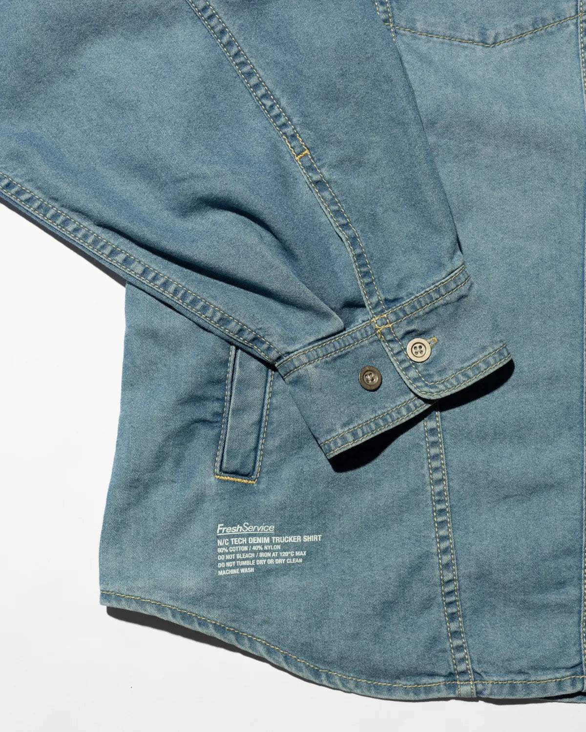 FreshService / N/C TECH DENIM TRUCKER SHIRT (FSC263-50043)