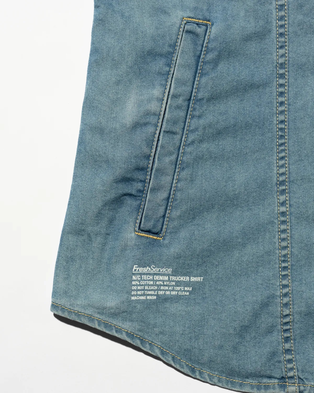 FreshService / N/C TECH DENIM TRUCKER SHIRT (FSC263-50043)