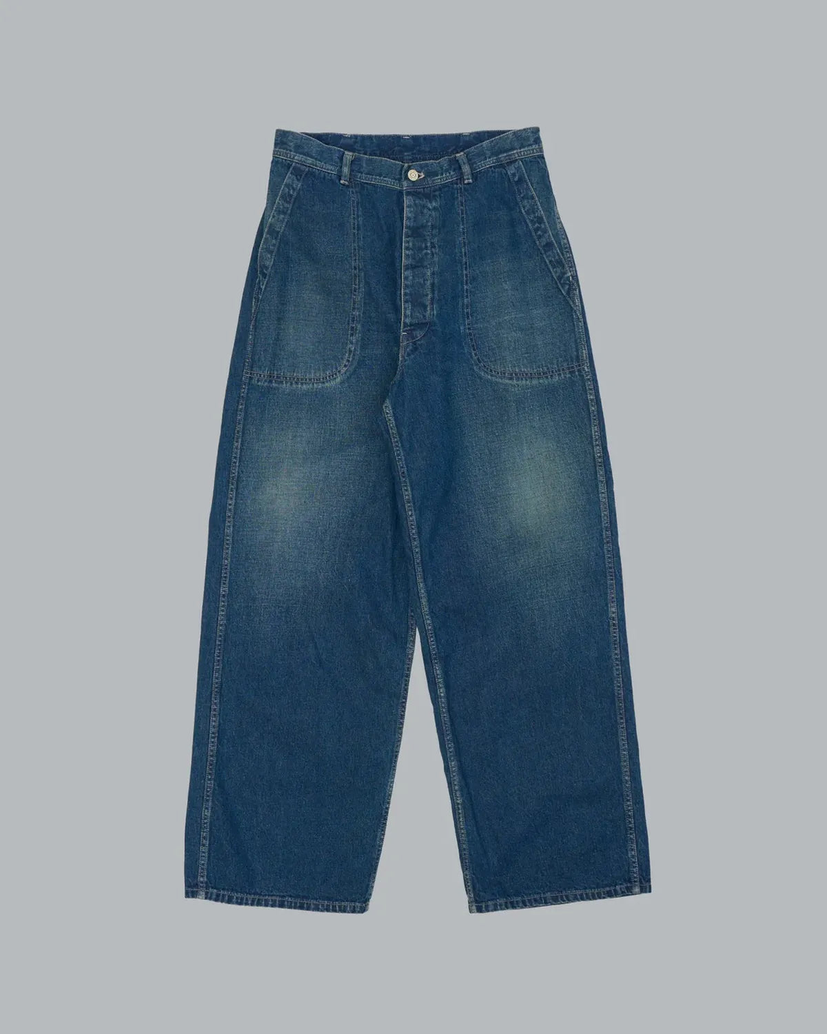 New Manual の USN DENIM TROUSERS (2026SS-PT4-YT)