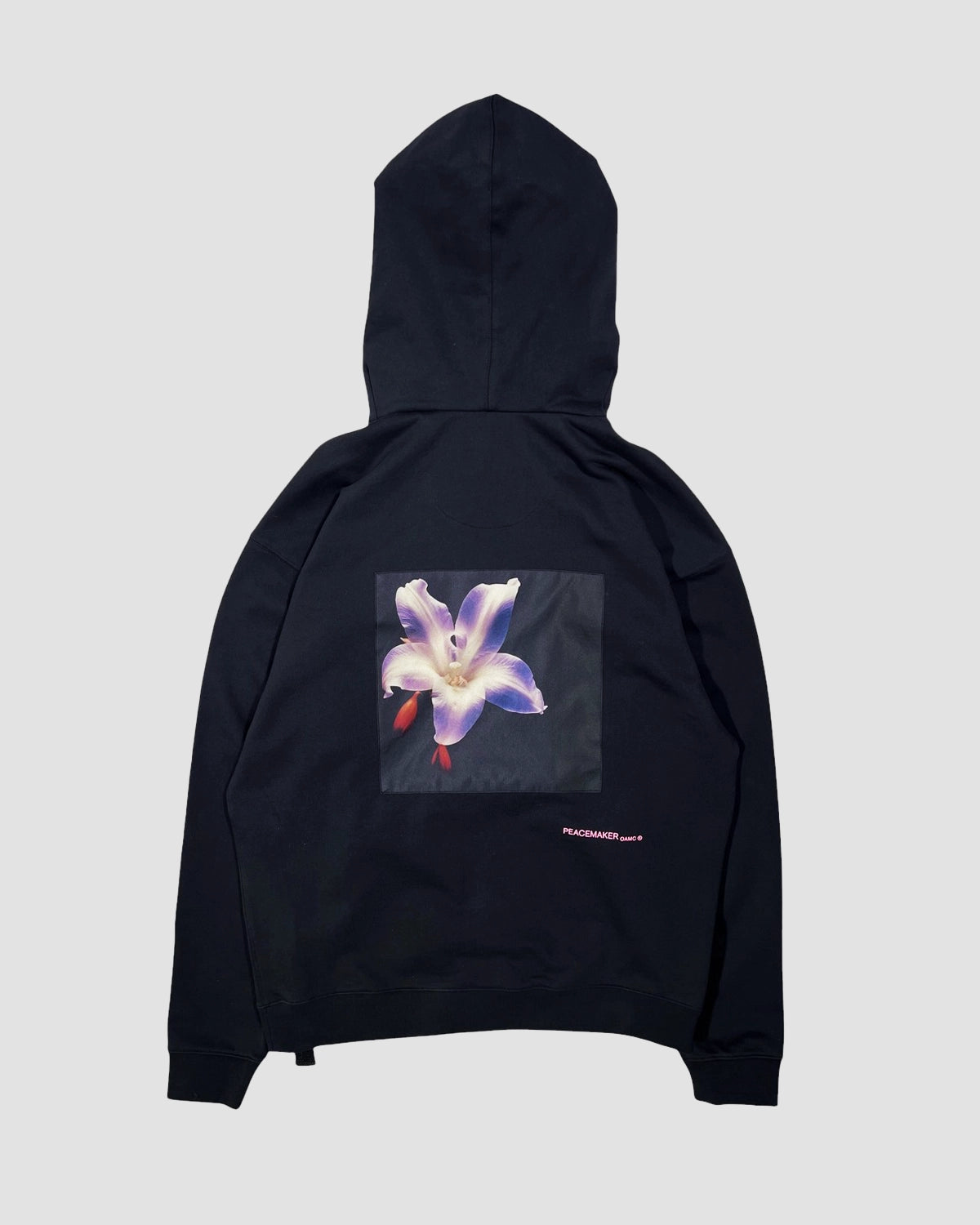 OAMC Peacemaker /  Flower Loose Fit Hoodie (PCM1OH01GFT)
