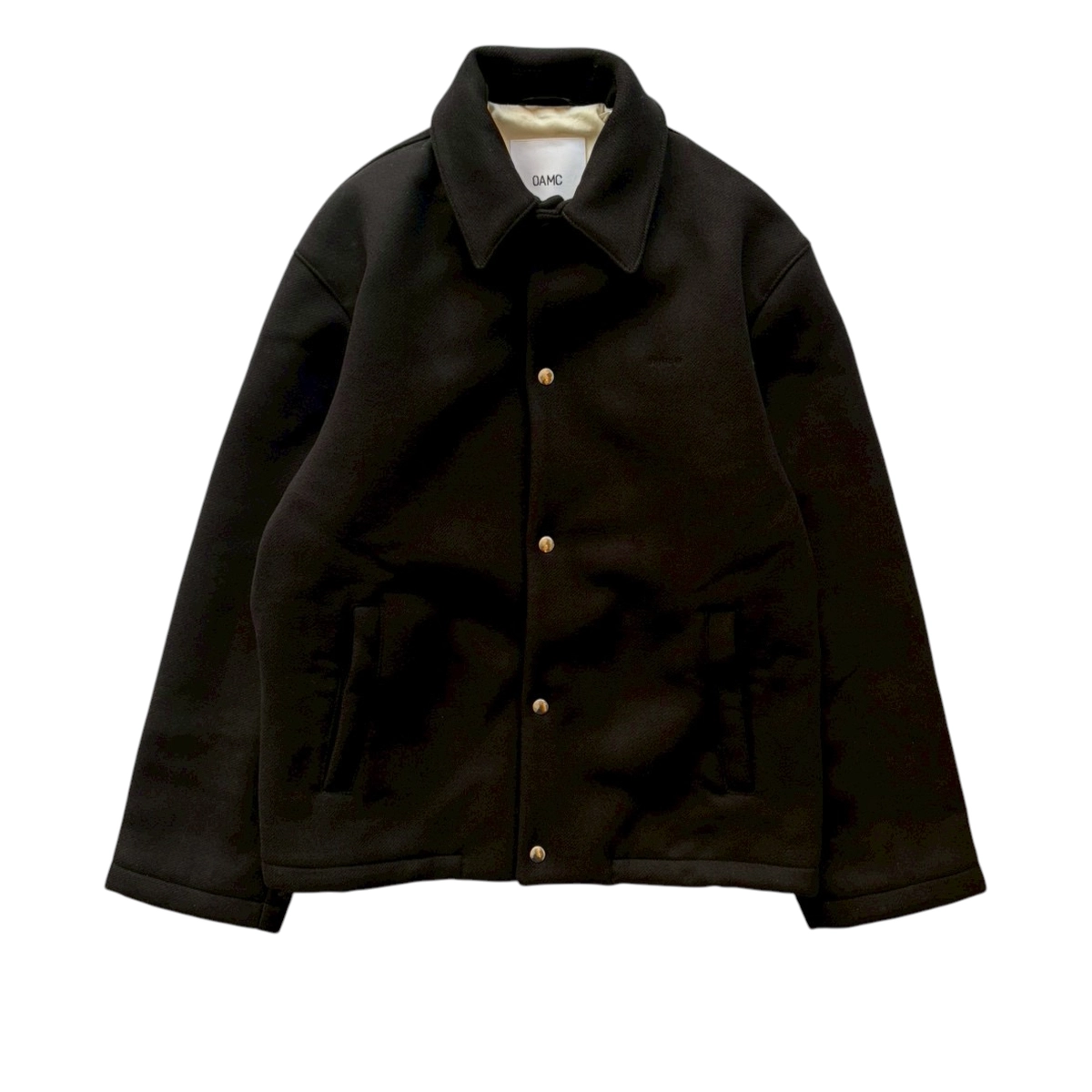 OAMC コーチジャケット　Lサイズ OAMC（オーエーエムシー） / BLACK FELT COACH JACKET | 公式通販 JACK