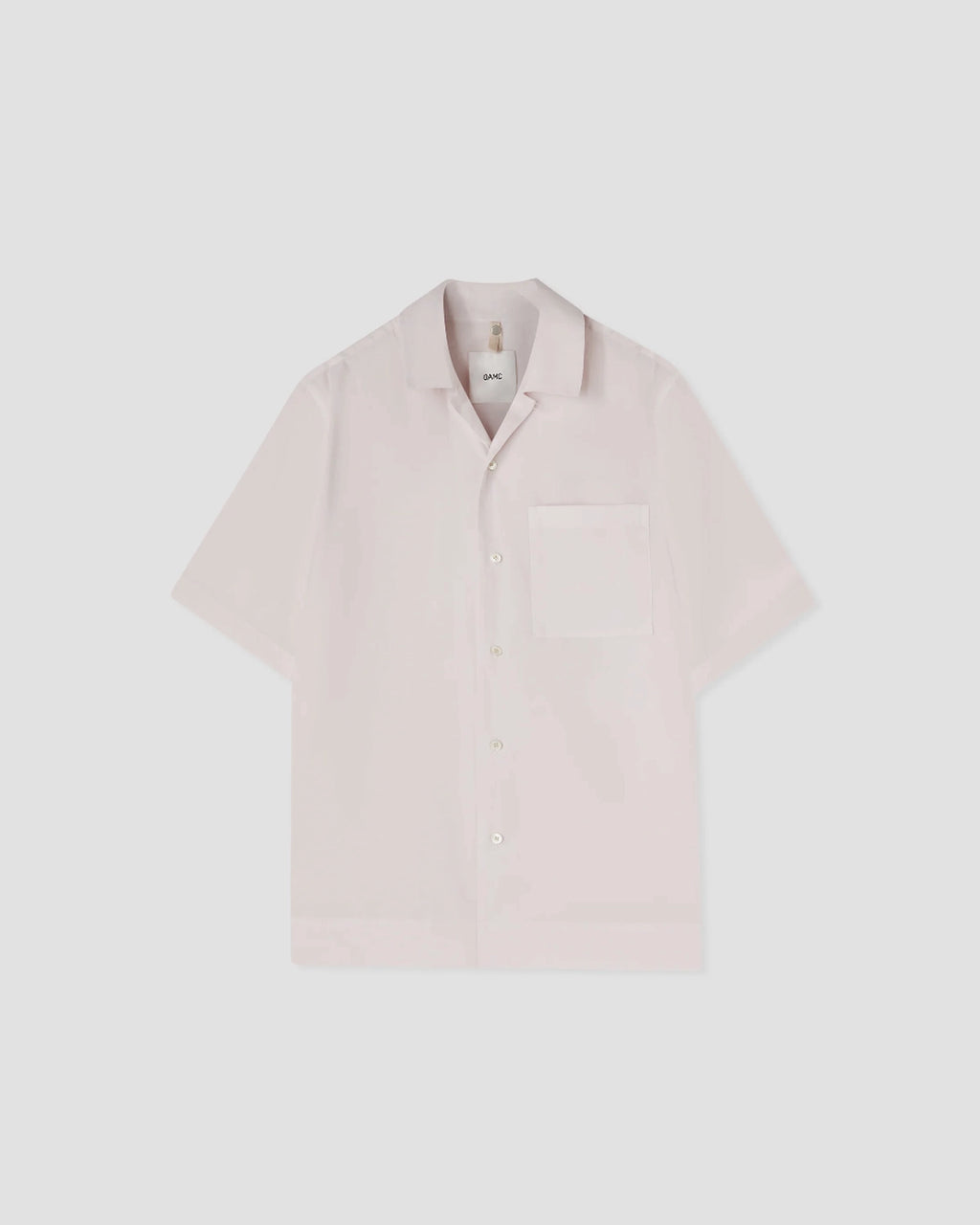 OAMC（オーエーエムシー） / Pink Shirt With Printed Silk